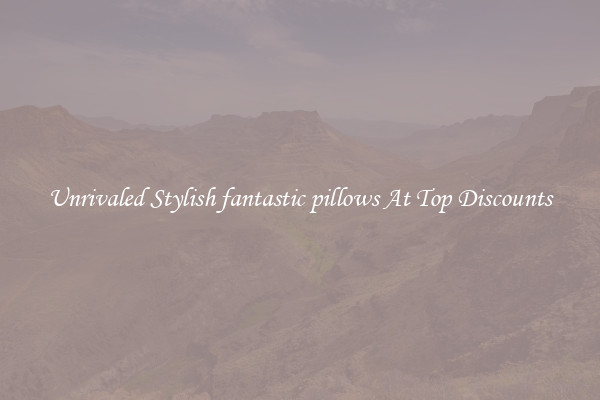 Unrivaled Stylish fantastic pillows At Top Discounts