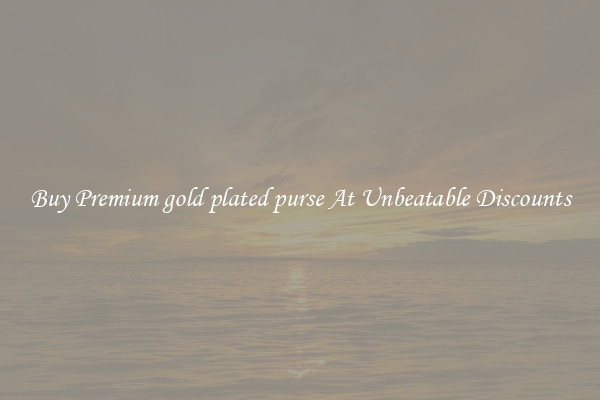Buy Premium gold plated purse At Unbeatable Discounts
