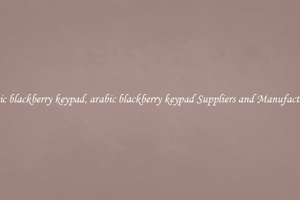 arabic blackberry keypad, arabic blackberry keypad Suppliers and Manufacturers
