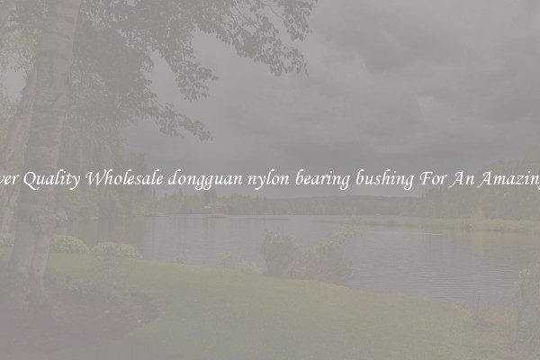 Discover Quality Wholesale dongguan nylon bearing bushing For An Amazing Price