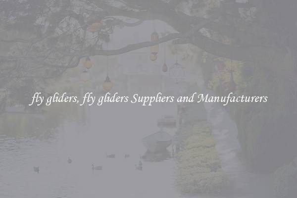 fly gliders, fly gliders Suppliers and Manufacturers