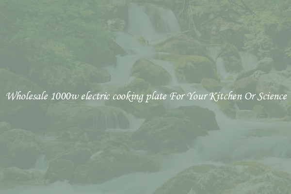 Wholesale 1000w electric cooking plate For Your Kitchen Or Science