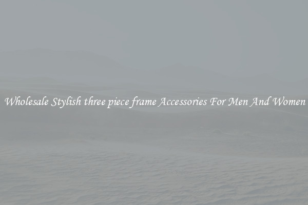 Wholesale Stylish three piece frame Accessories For Men And Women